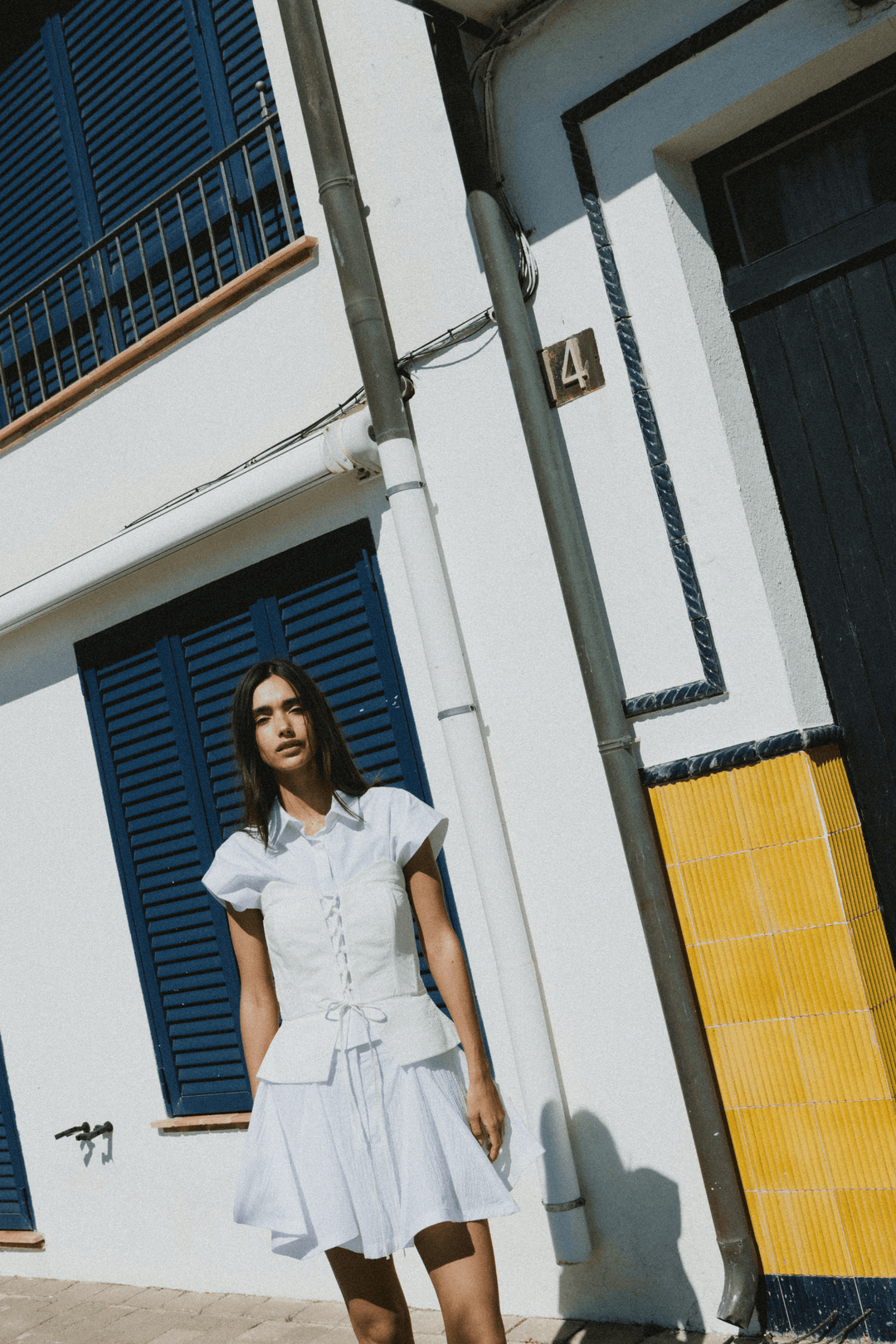 BONNIE - MINI SKORT - WHITE