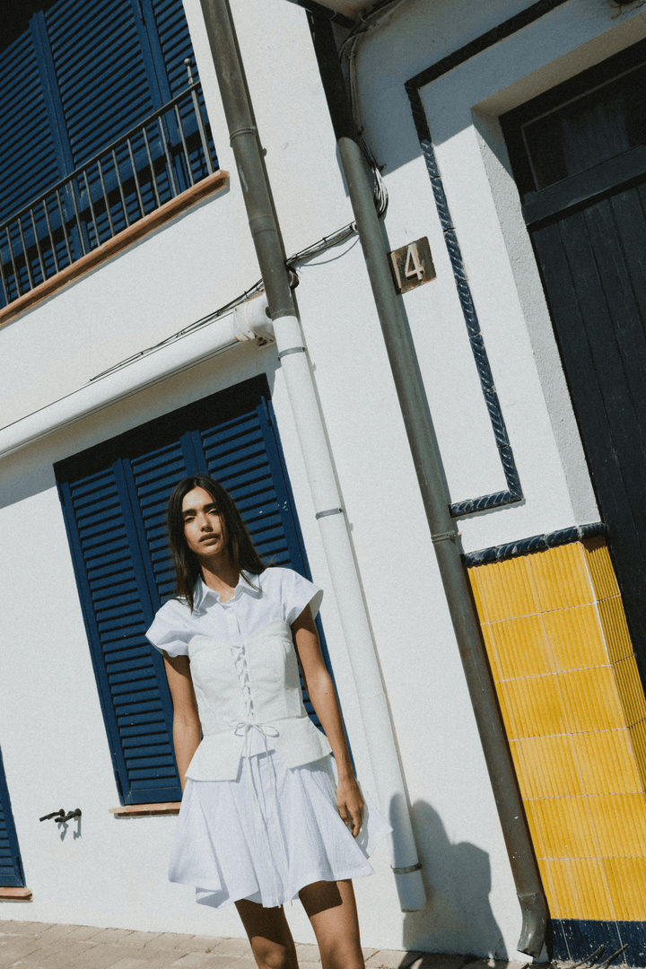BONNIE - MINI SKORT - WHITE