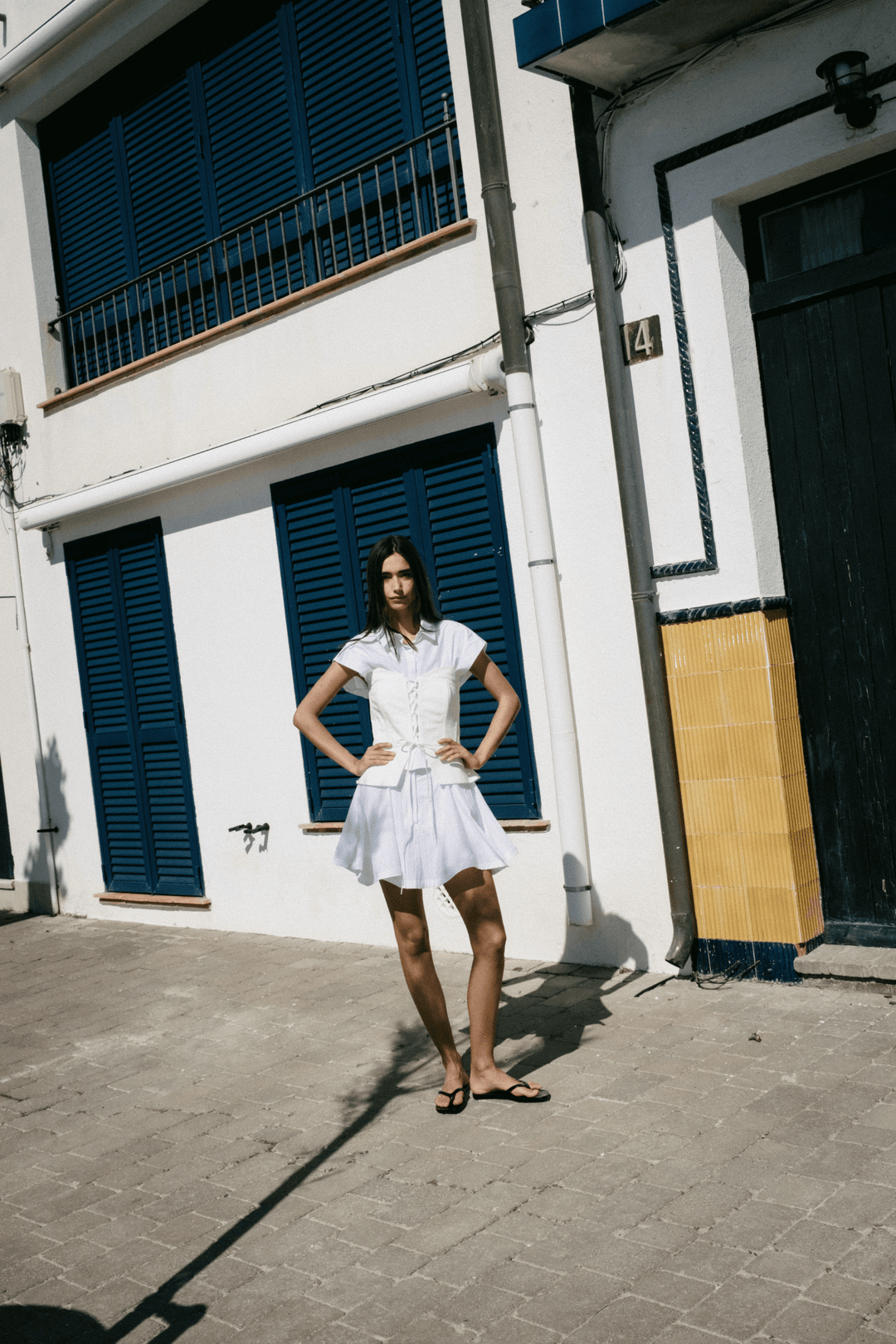 BONNIE - MINI SKORT - WHITE