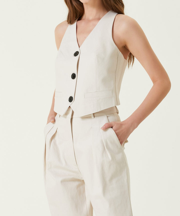 CLARA - Open-back waistcoat