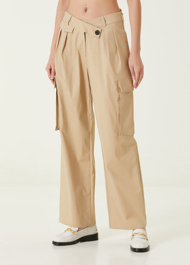 PIG PEN - BEIGE Cargo Pants