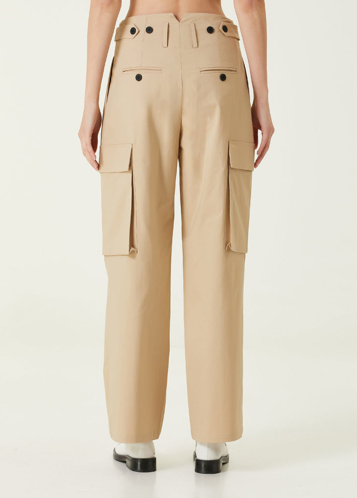 PIG PEN - BEIGE Cargo Pants