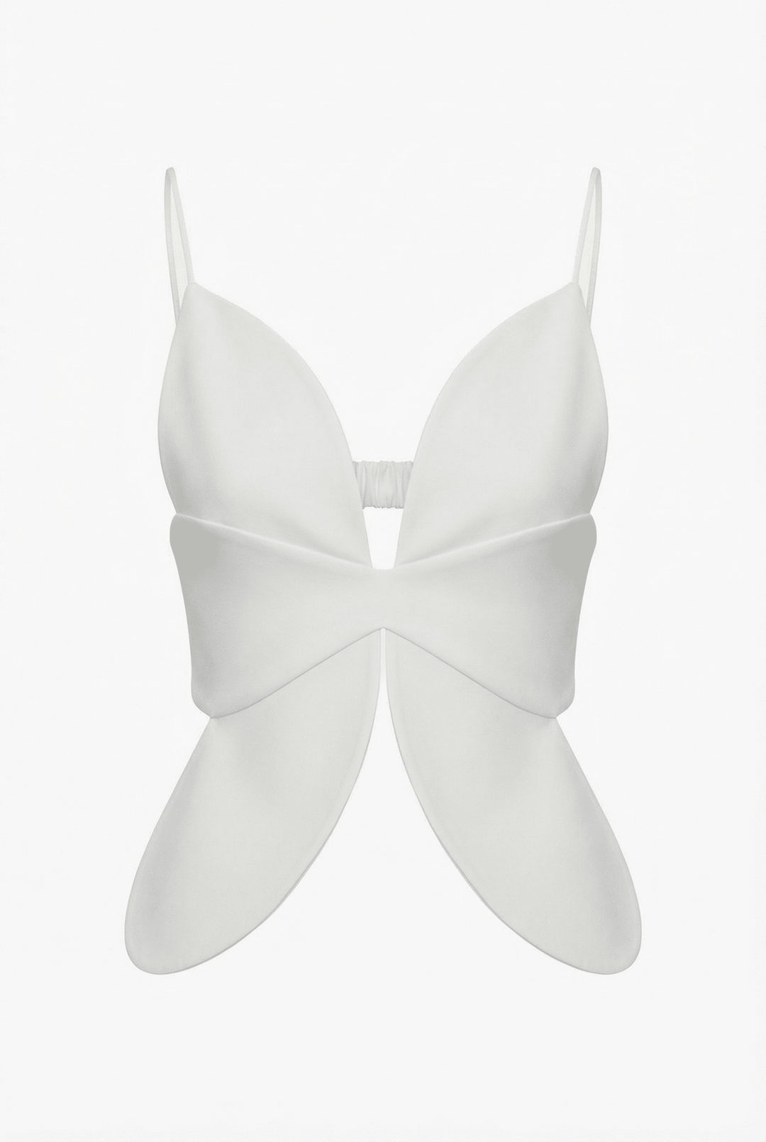 Daisy - Iconic Floral Shape Cutout Top - Ecru