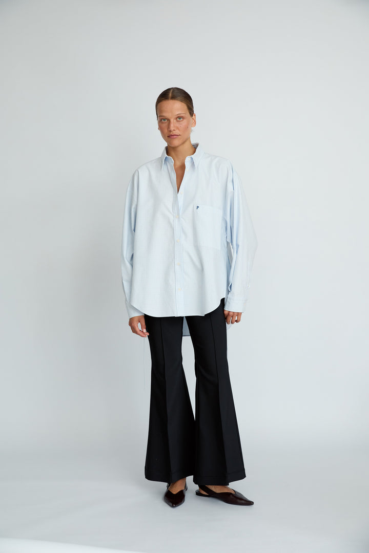 IAN - FLARE PANTS - BLACK