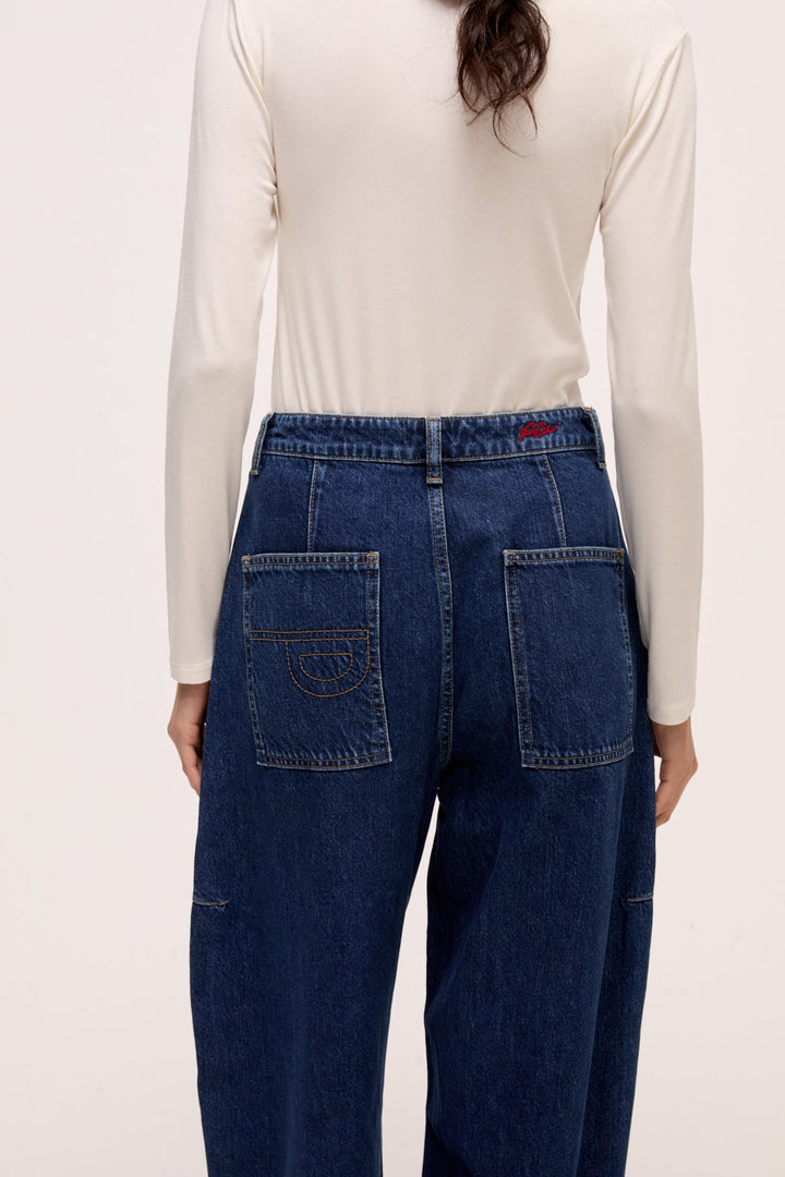 PELINA - JEAN - MID BLUE WASH DENIM