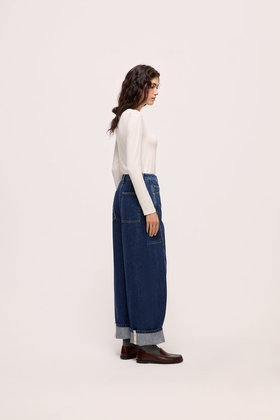 PELINA - JEAN - MID BLUE WASH DENIM