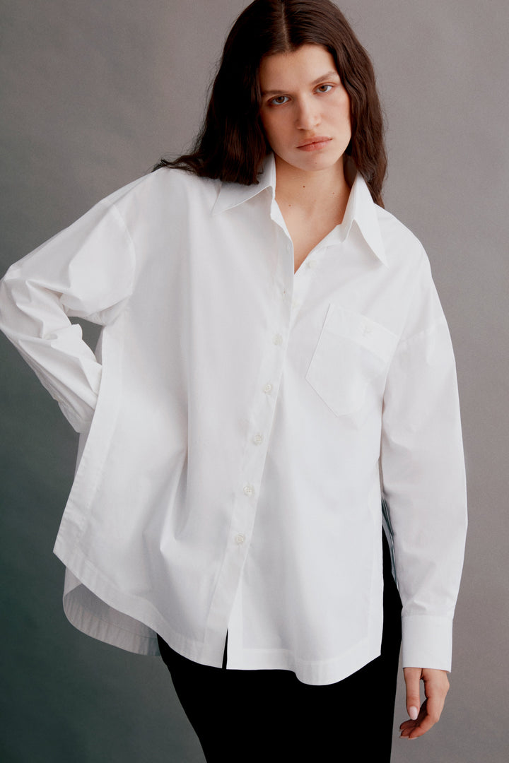 Snoopy - White Poplin Shirt