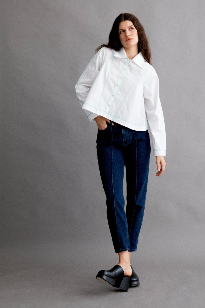 Lucy - Breezy Shape Poplin Shirt