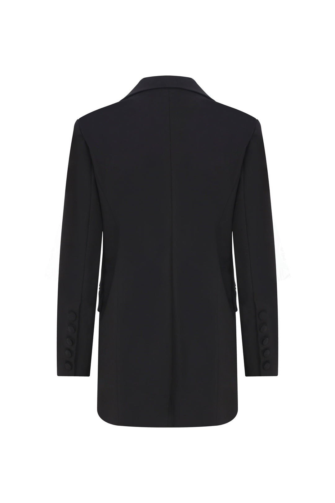 Mars - 3 Button Black Blazer Jacket