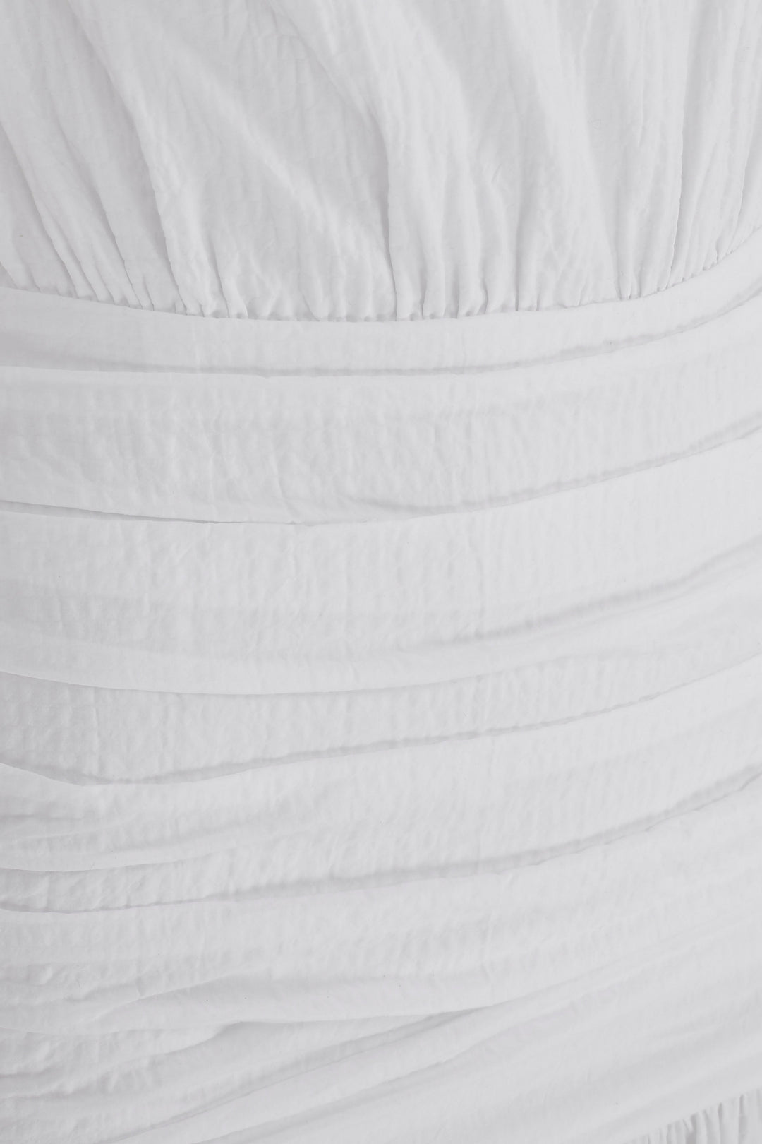 BRUNA - Open Back Midi White Dress