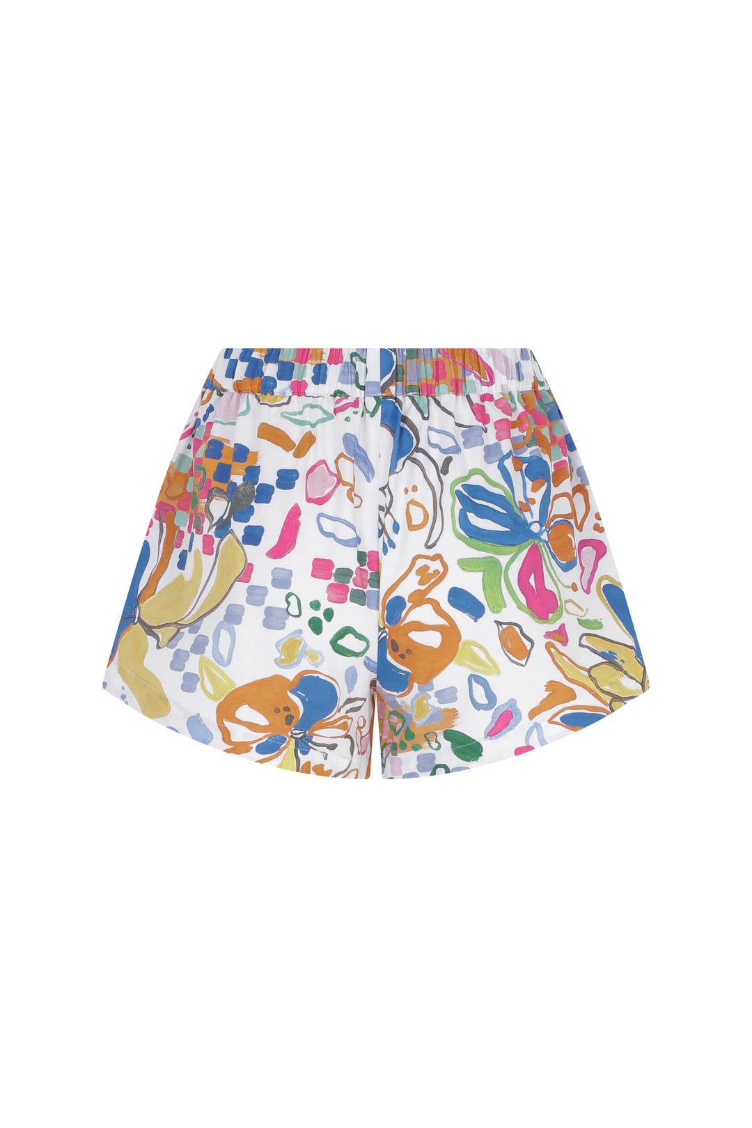 Marella - Elastic Waist Mini Short