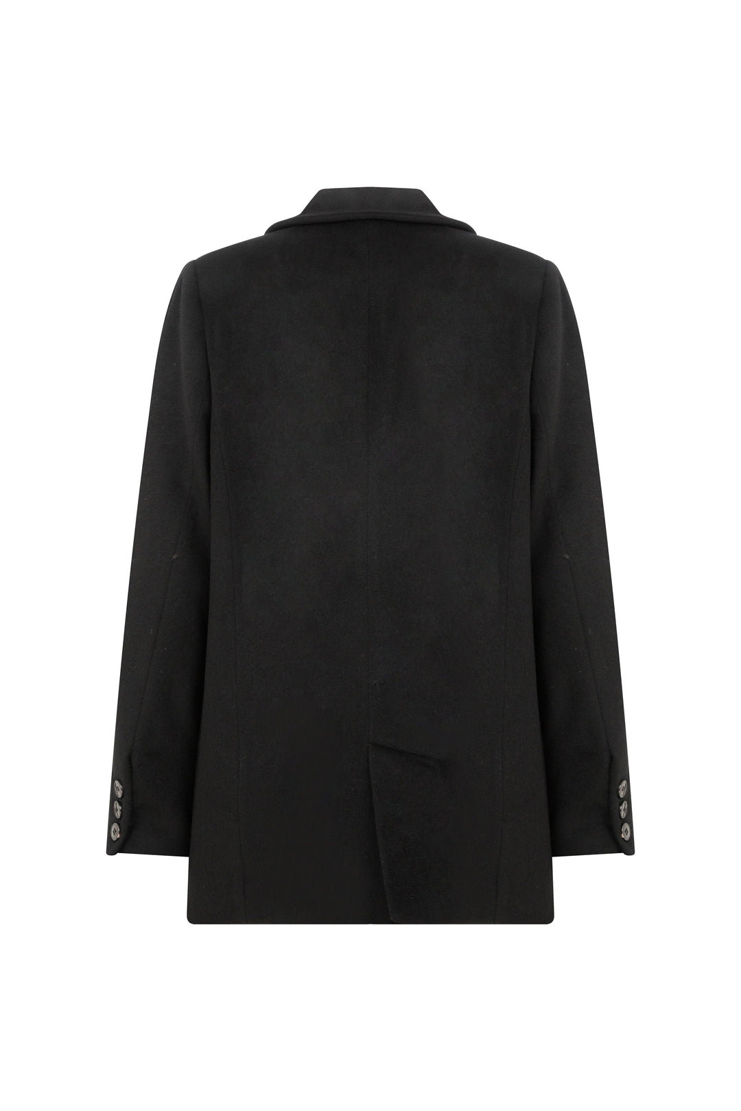 Charlie - Black Oversized Wool Blazer Jacket