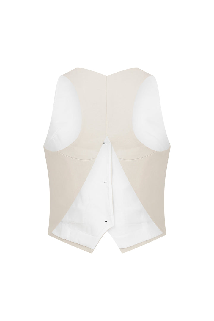 CLARA - Open-back waistcoat